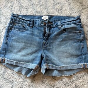 J. Crew Classic Blue Jean Shorts